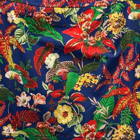 Talbots Floral Mini Skirt 10 - Picture 3 of 12
